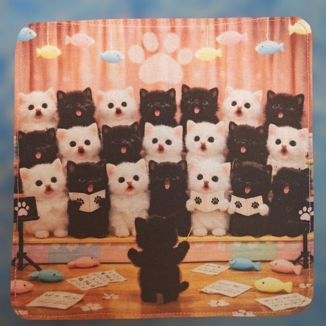 ご確認用　さおりん☆　ハンカチ　わんこさん柄1/19