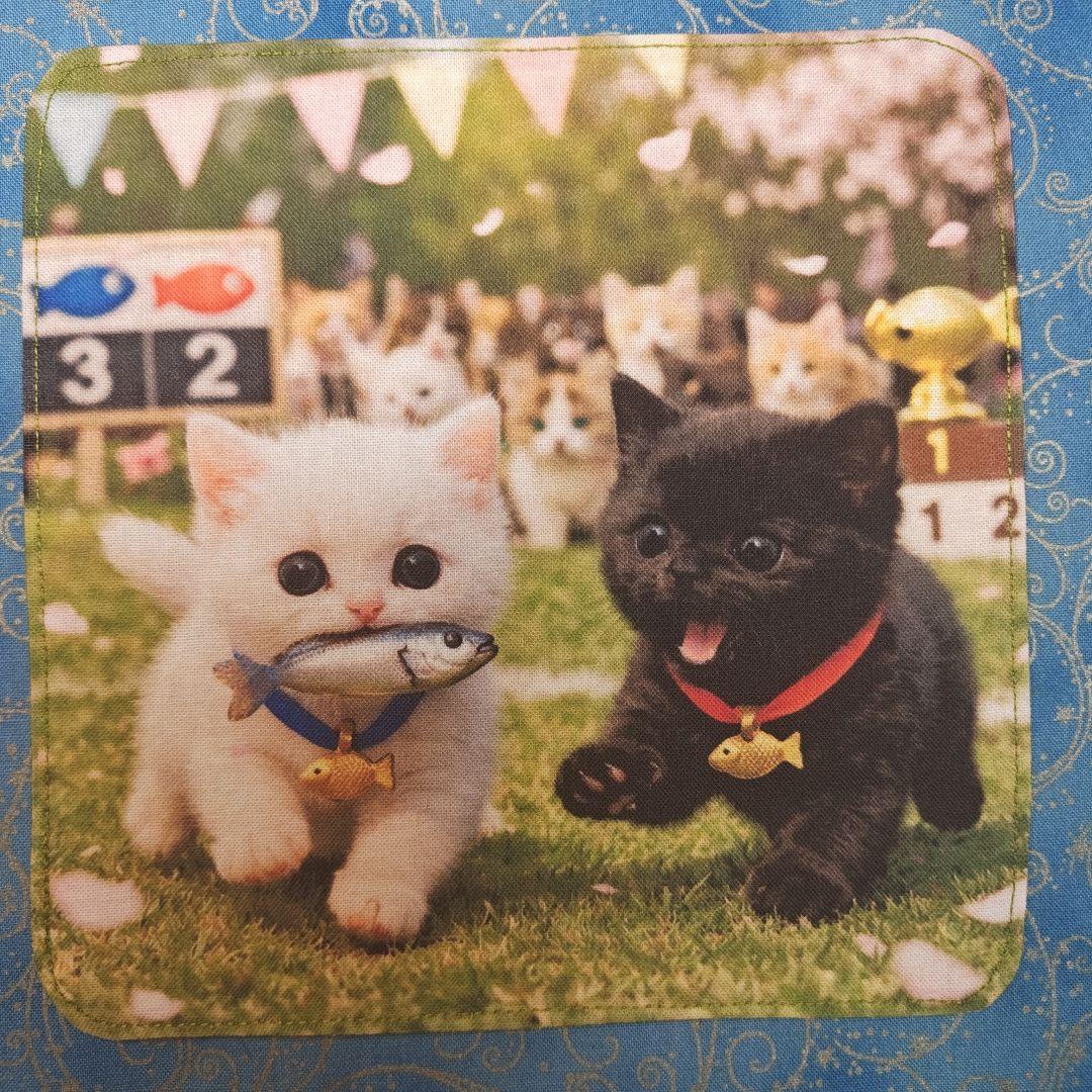 ご確認用　さおりん☆　ハンカチ　わんこさん柄1/19