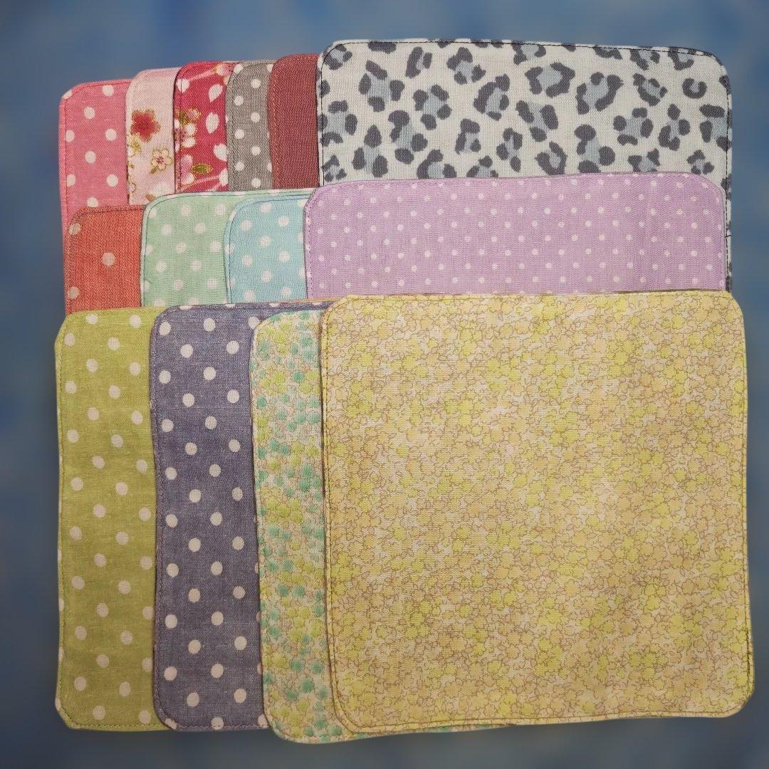 ご確認用　さおりん☆　ハンカチ　わんこさん柄1/19