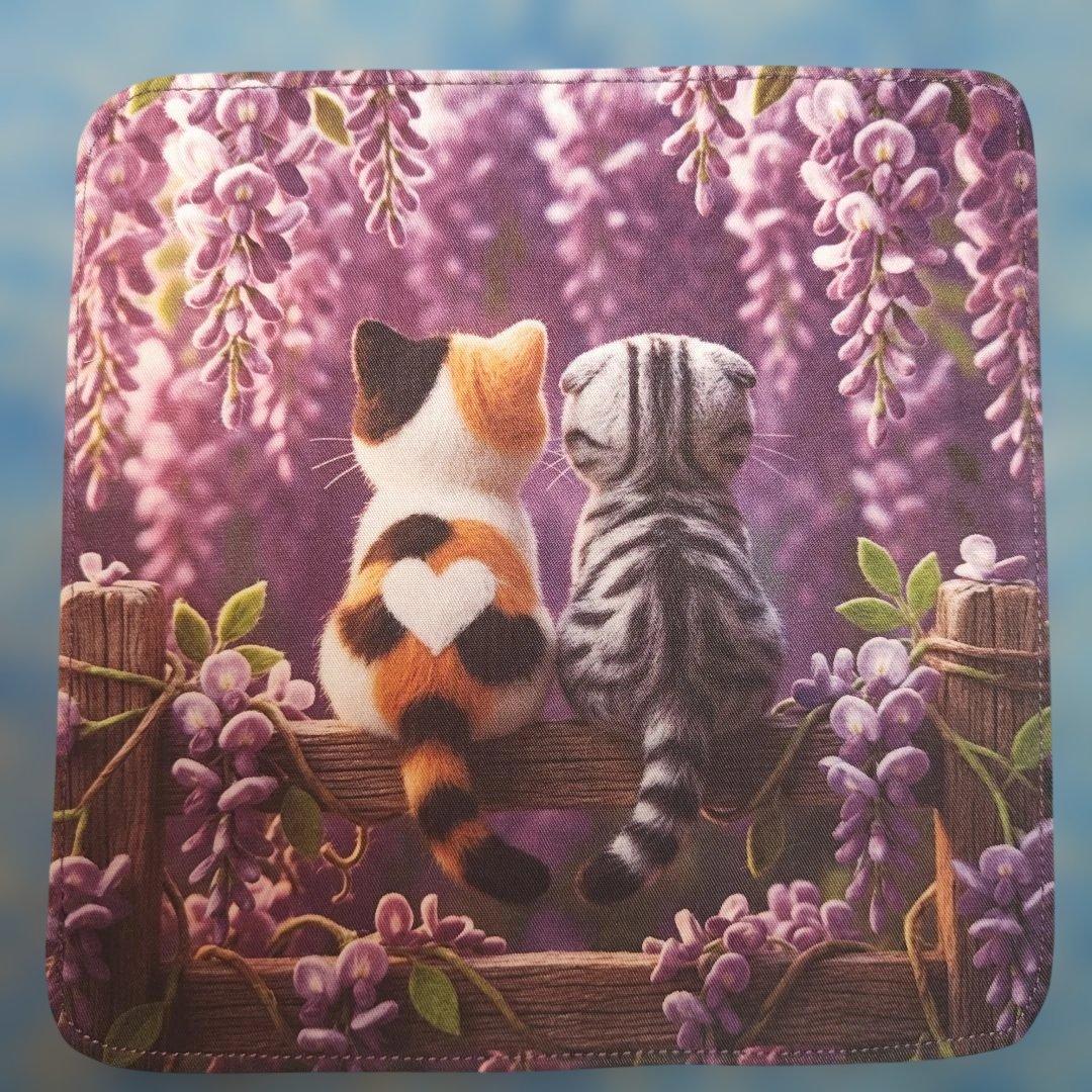 ご確認用　さおりん☆　ハンカチ　わんこさん柄1/19