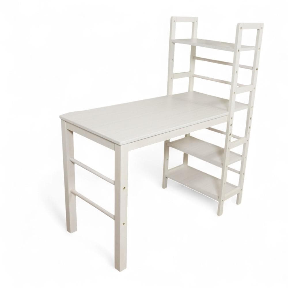 送料無料【新品】棚付き デスク 作業台 勉強机 ミシン台