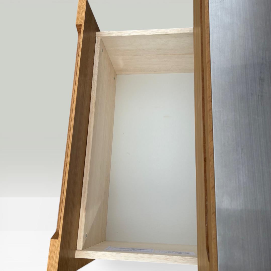 美品 unico LOM キッチンカウンター W60 廃盤