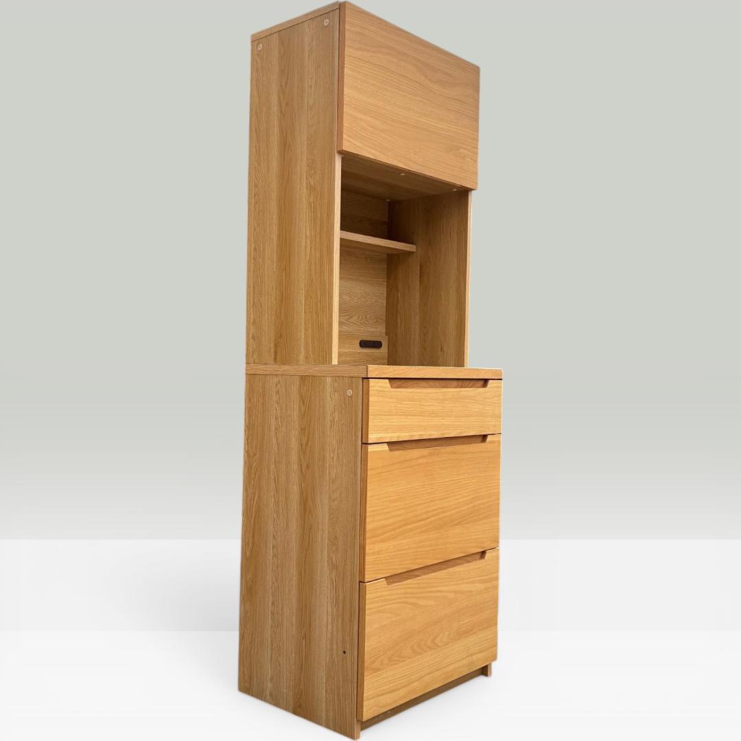 美品 unico LOM キッチンカウンター W60 廃盤