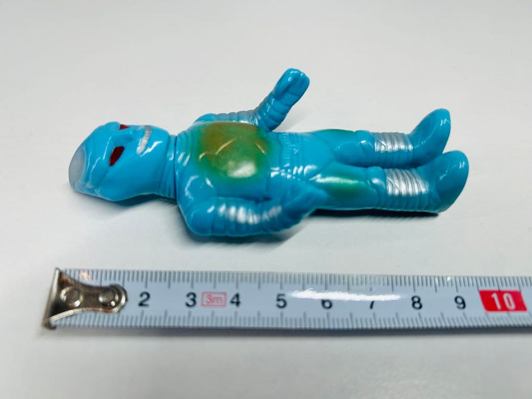 マーミット　ジェットジャッカー　ミニソフビ 特撮　水色成型　ロボット