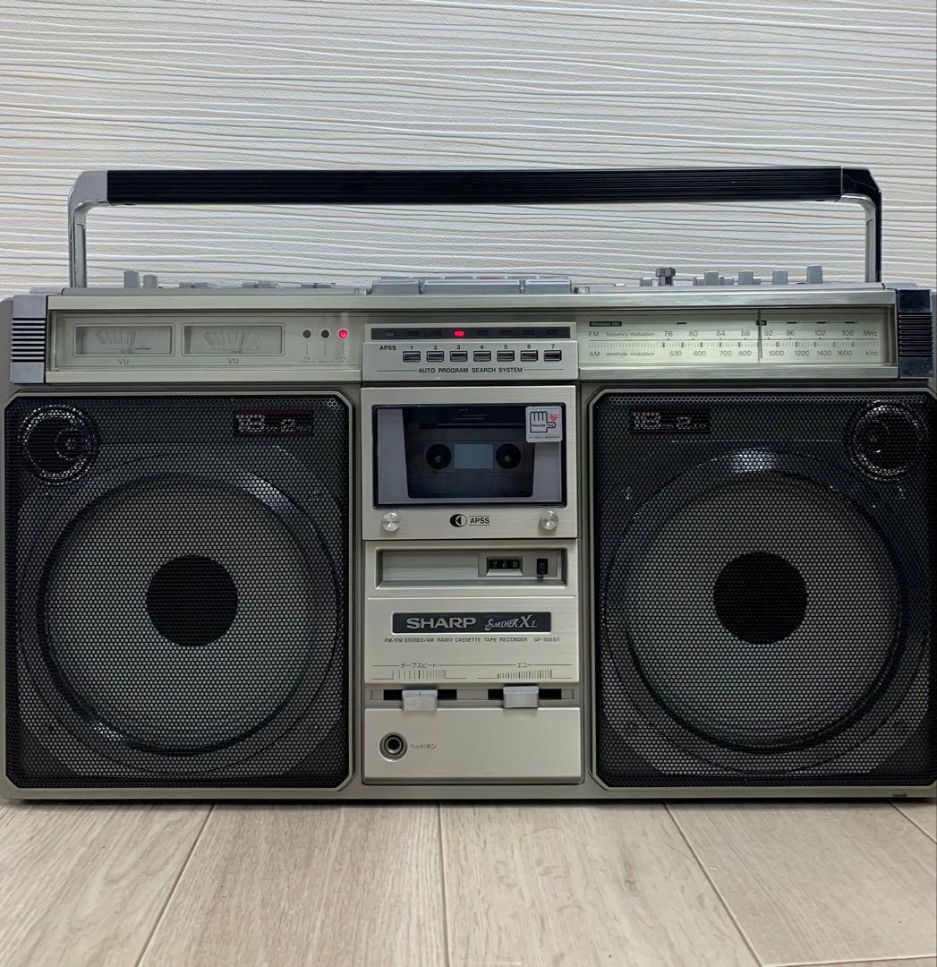 内臓Bluetooth変更可能シャープ SHARPラジカセ　GF-505SB