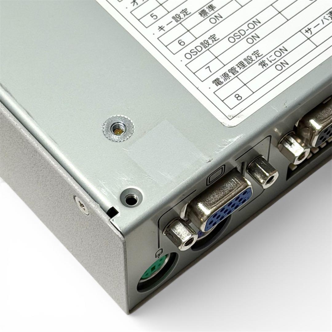 通電確認済 Plat' PShare A4 KVMスイッチ ケーブル