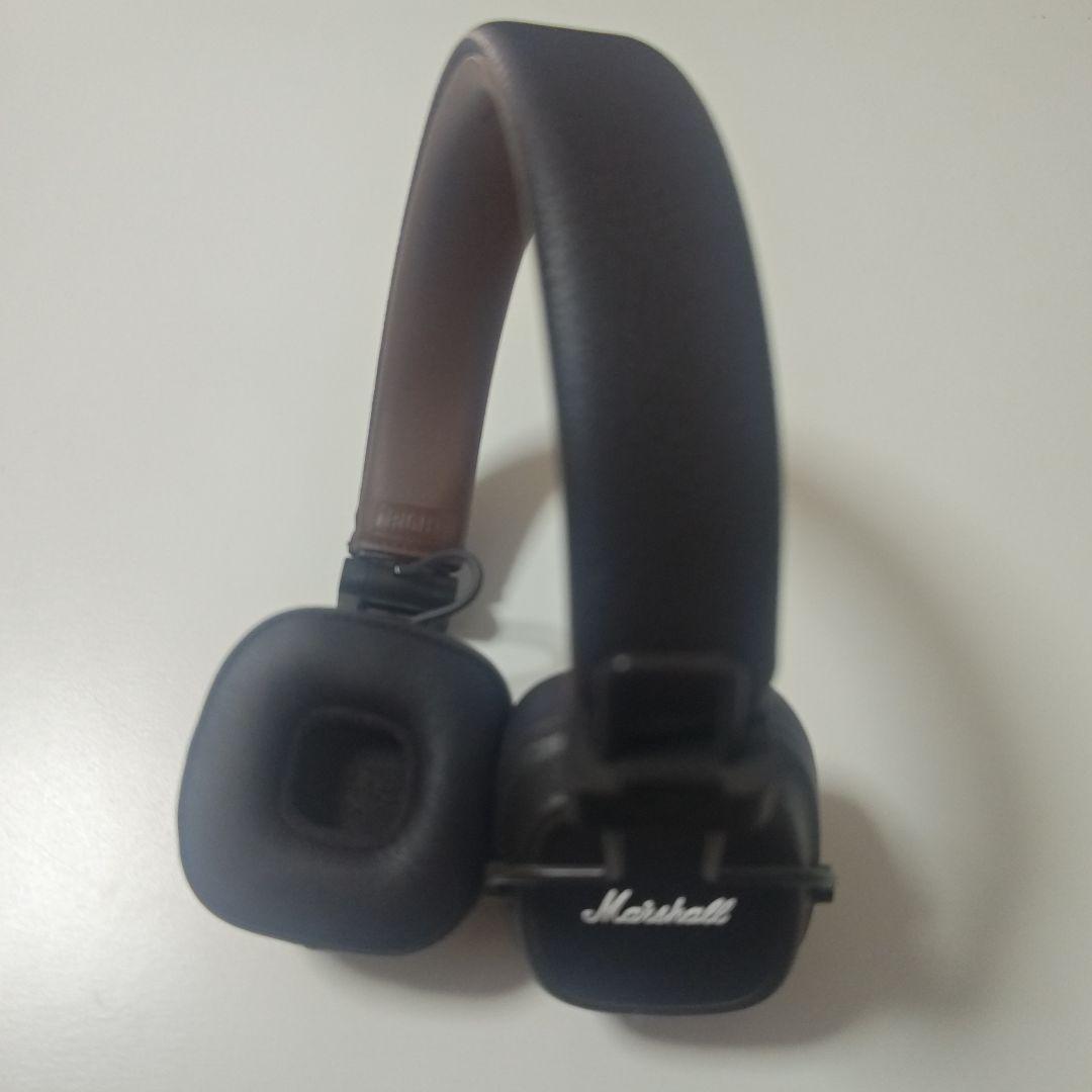 【美品】Marshall Major IV ワイヤレスヘッドフォン　ブラウン