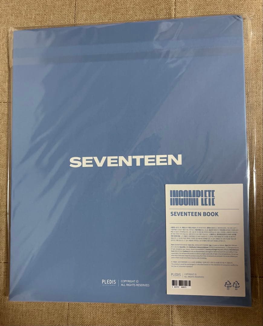 SEVENTEEN 未開封　incomplete フォトブック