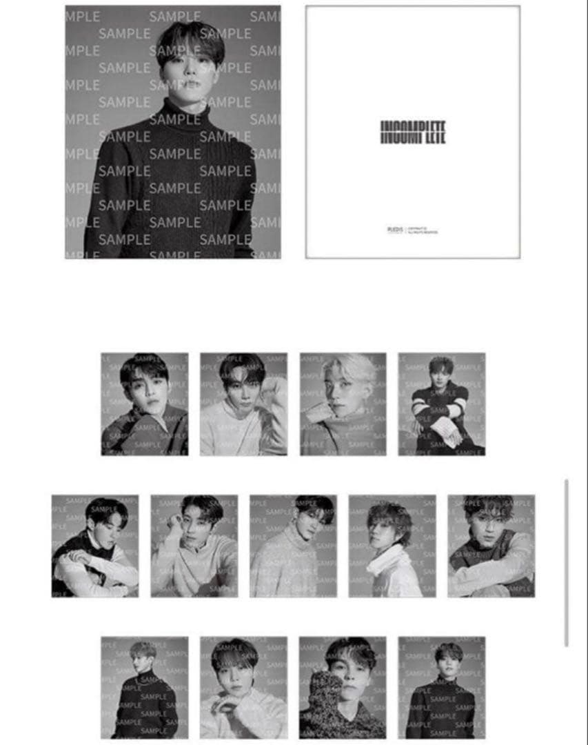 SEVENTEEN 未開封　incomplete フォトブック