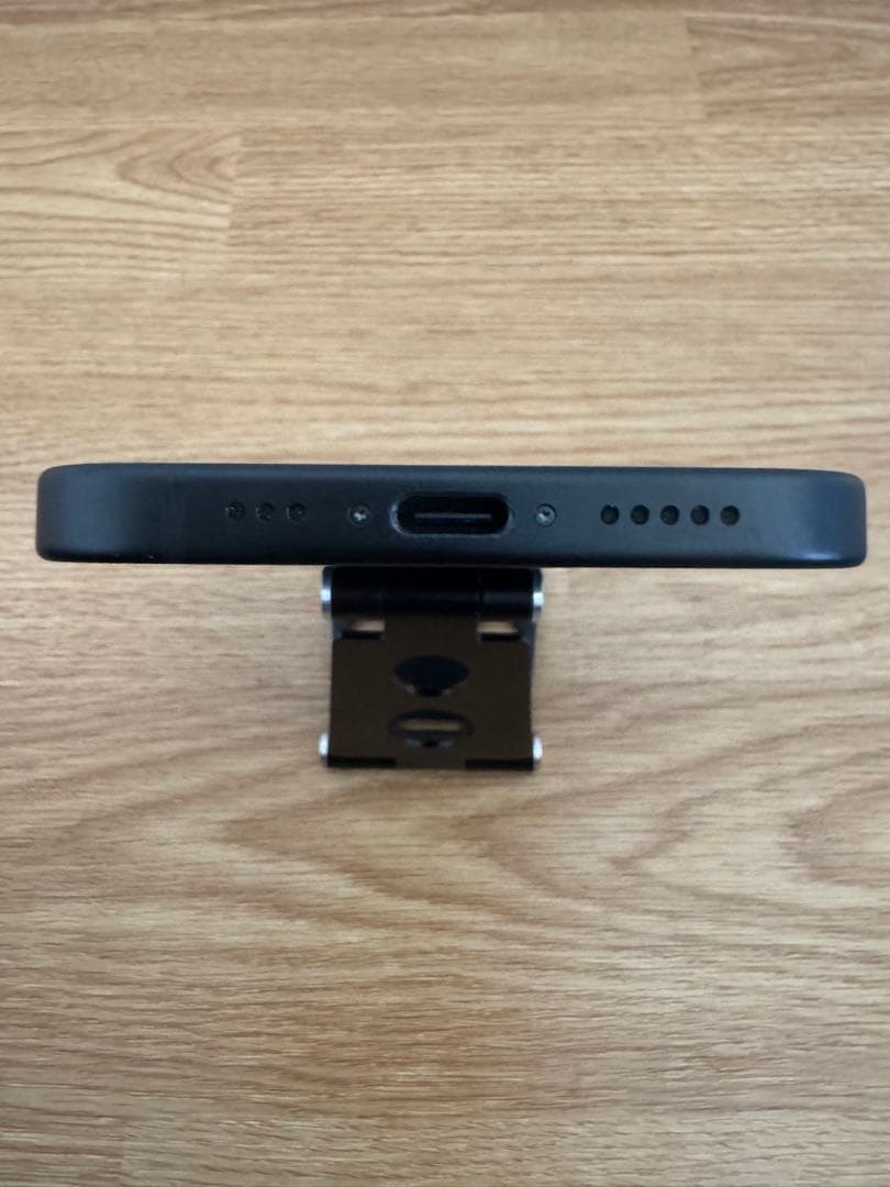 最大容量100%　iPhone15　ブラック　128gb　箱付き