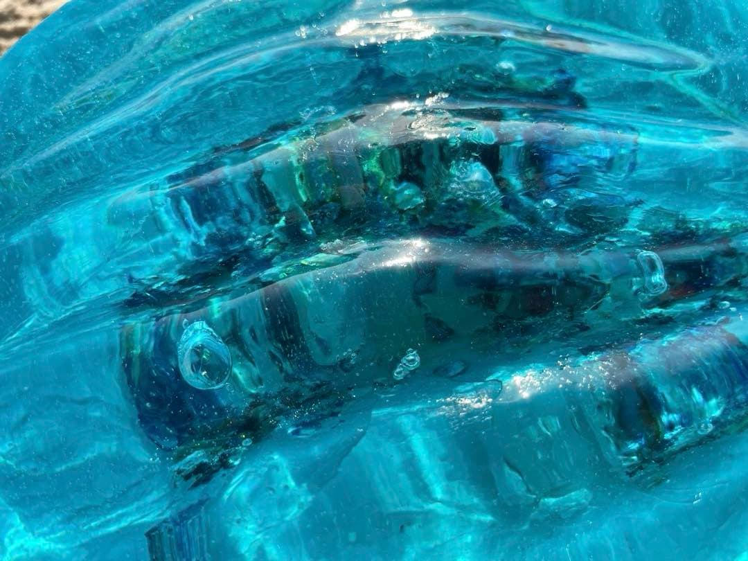 UMIKA技法 海を閉じ込めた立体オーシャンレジンアート海を覗くような珊瑚礁