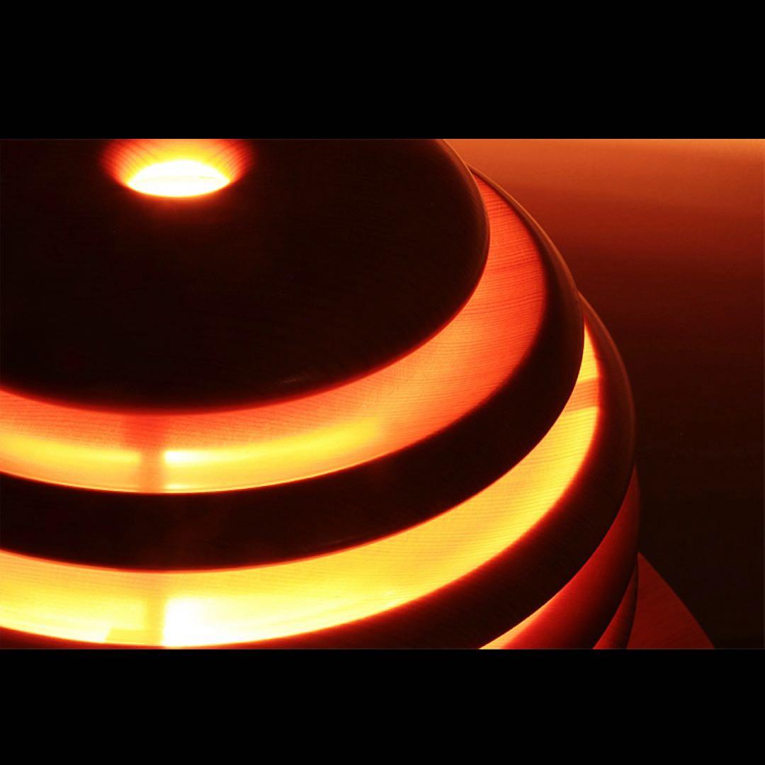 Mocoro モコロランプ　照明作家　谷俊幸作　名品　焦茶