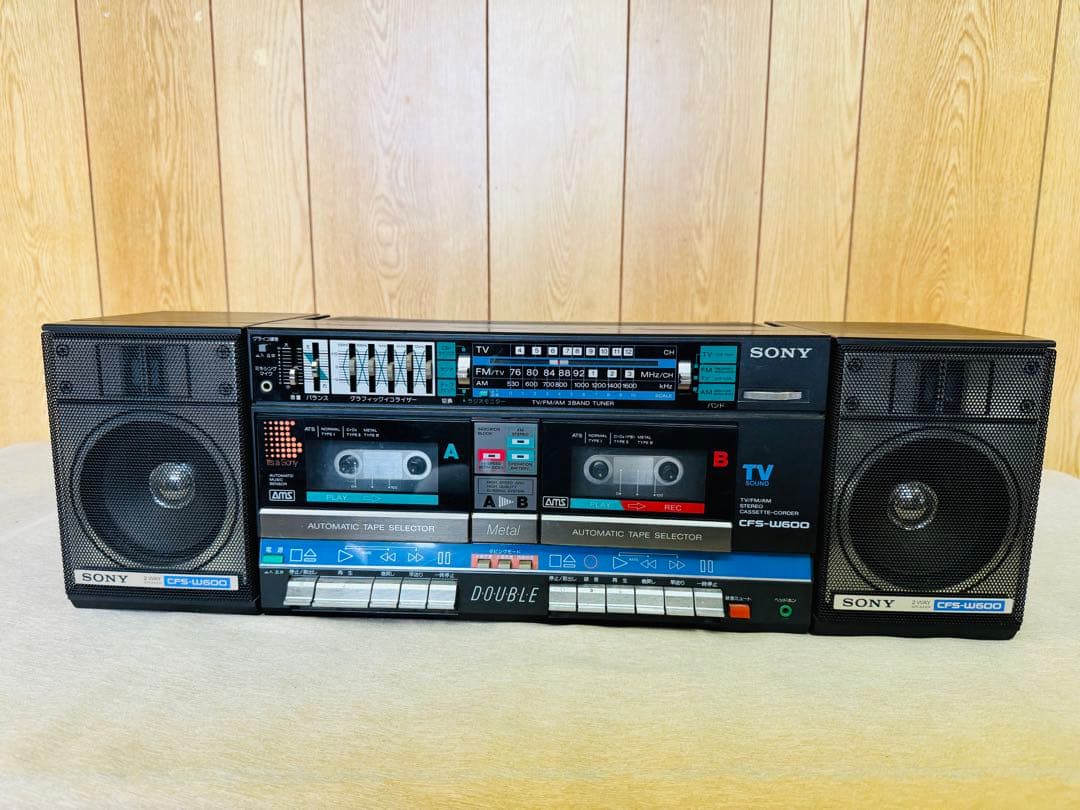 SONY CFS-W600 ラジカセ ソニー