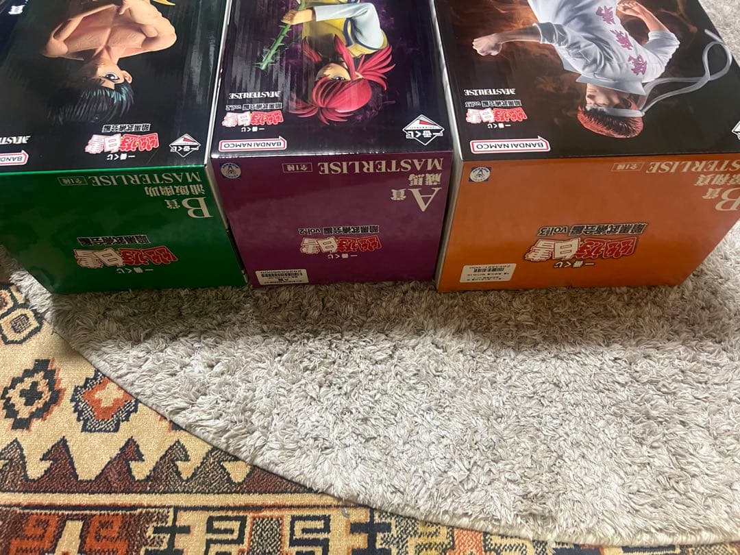 幽☆遊☆白書 MASTERLISE フィギュアセット A賞 B賞 C賞