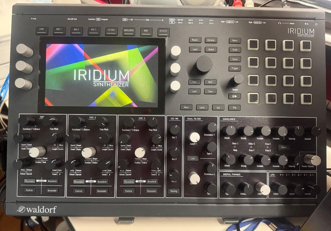 Waldorf Iridium 美品 DECKSAVER付