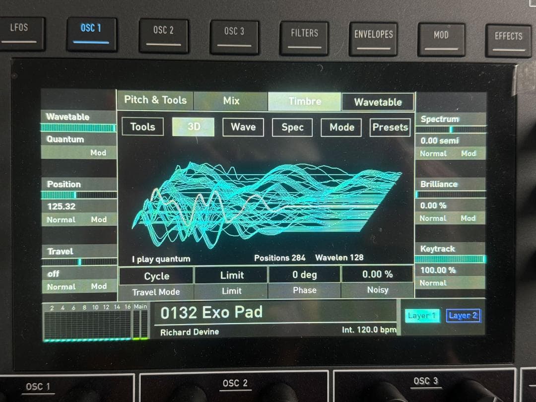 Waldorf Iridium 美品 DECKSAVER付