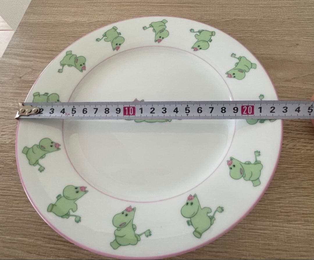 ムーミン お皿4枚セット　カゴメ懸賞品KAGOME×Noritake