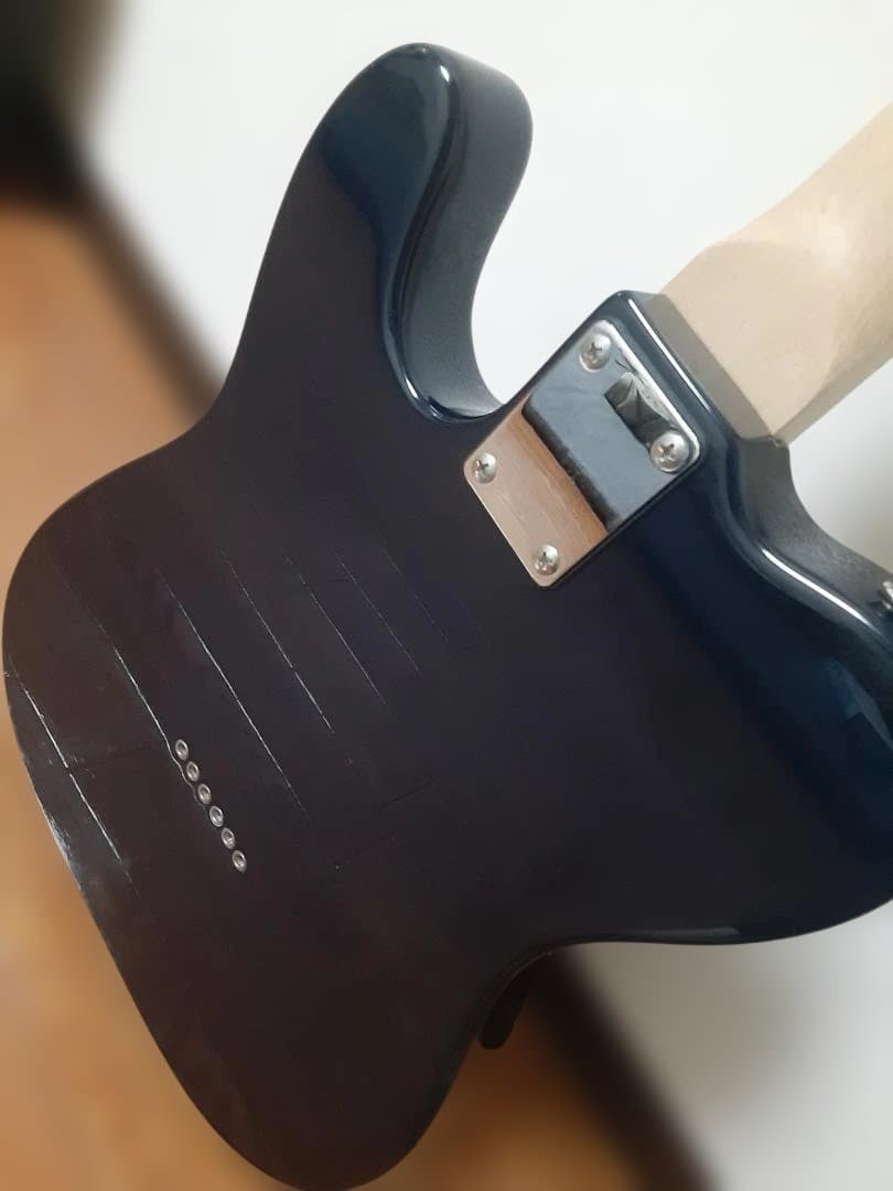 美品 テレキャス PLAYTECH TL250 Maple Dark Blue