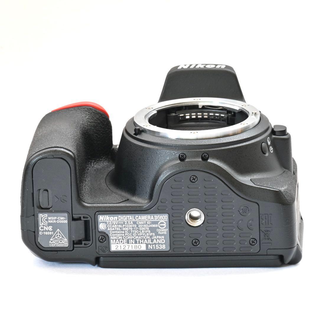 【Nikon】Wi-Fi&Bluetooth搭載★D5600レンズセット