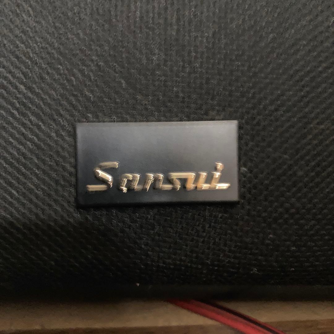 Sansui 700CD-Rブラック 3ウエイ3スピーカー