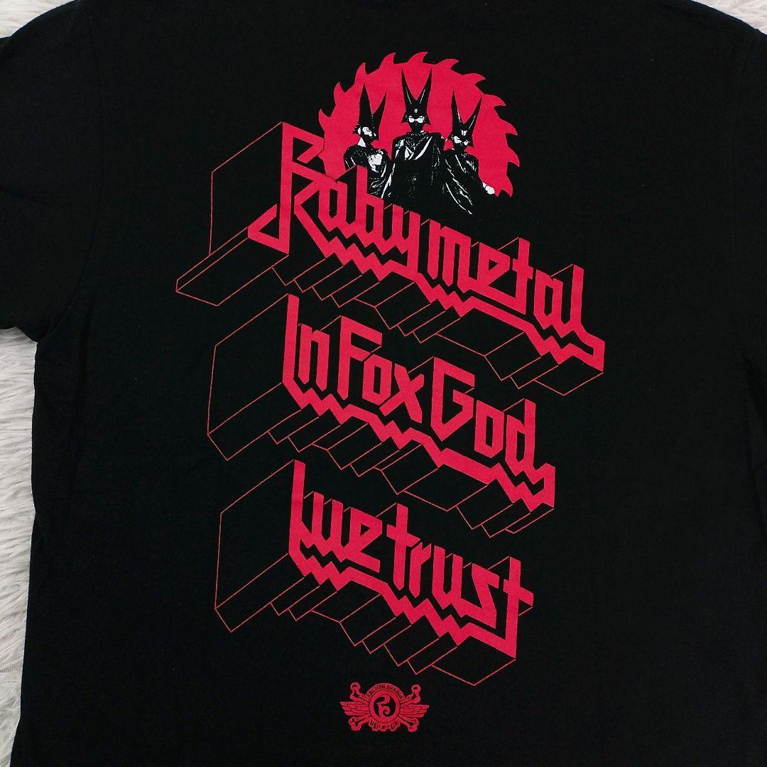 【美品】【希少】ベビーメタル ローリングクレイドル 限定コラボ Tシャツ L 黒