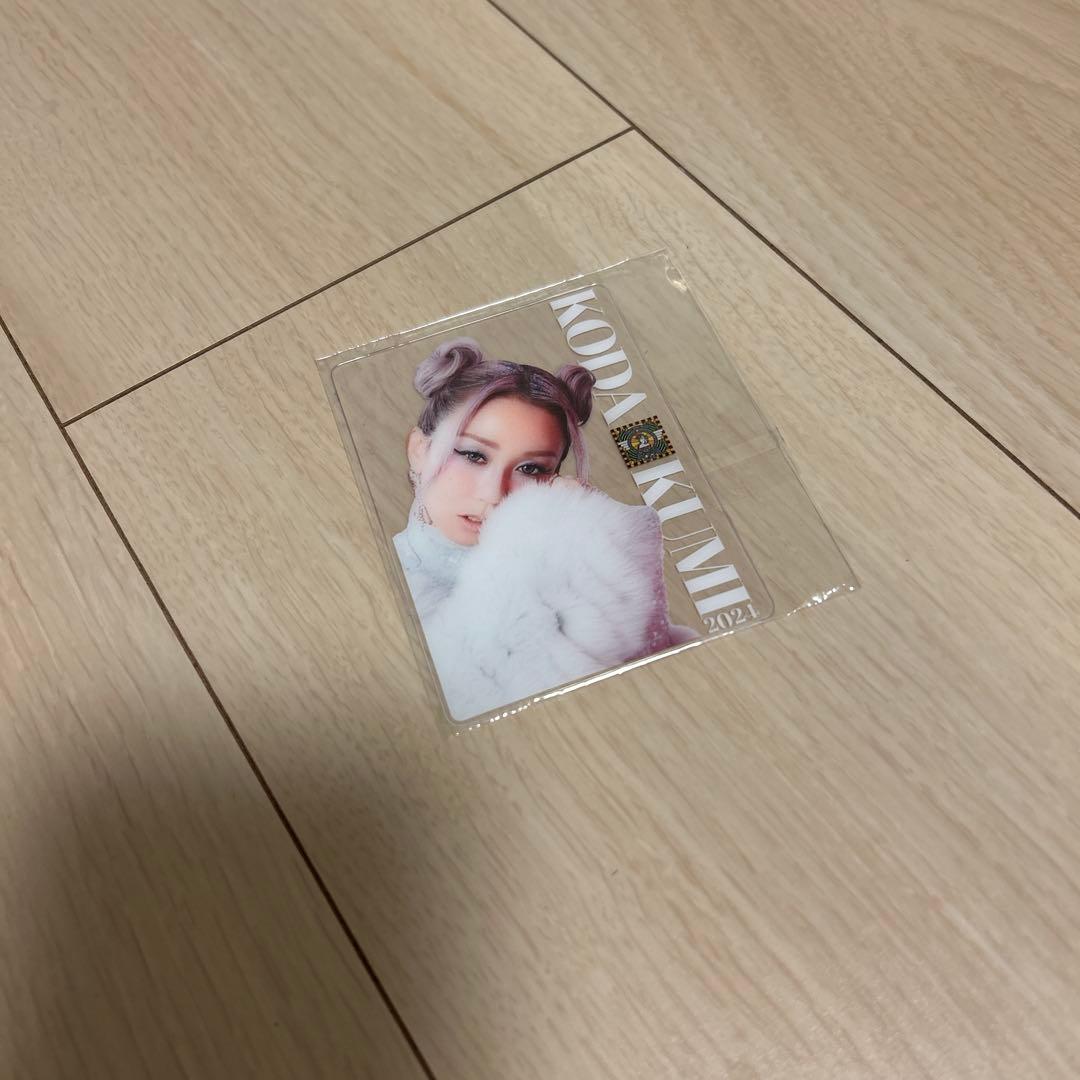 倖田來未　クリアカード