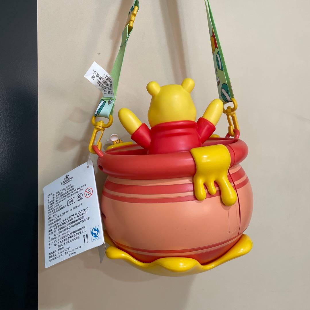 上海ディズニー　プーさん　ポップコーンバケツ？