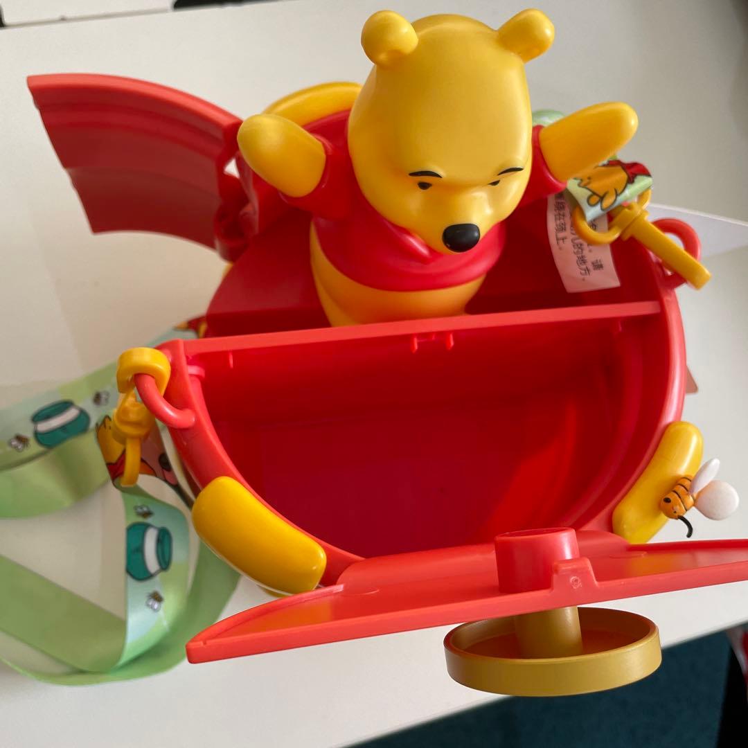上海ディズニー　プーさん　ポップコーンバケツ？