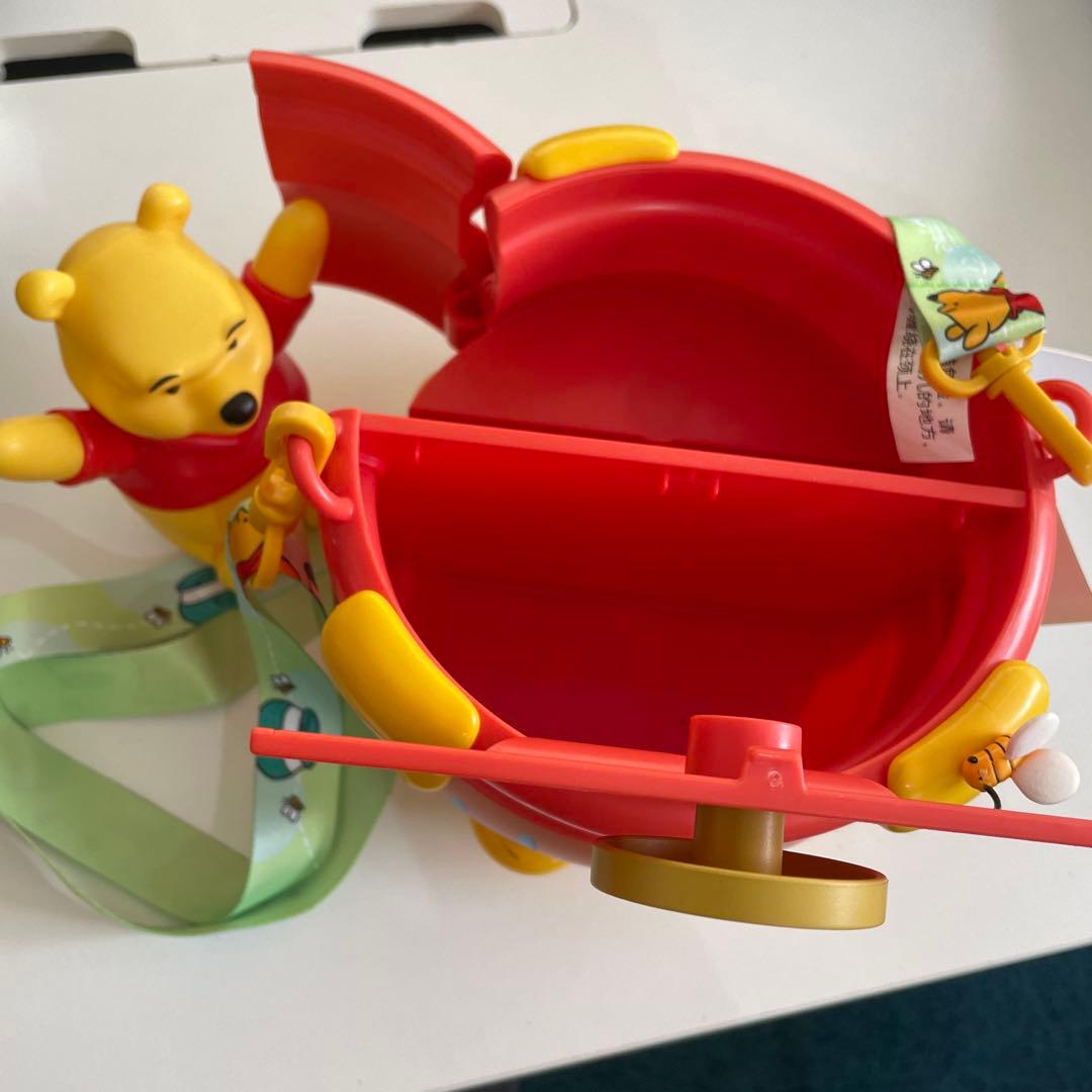 上海ディズニー　プーさん　ポップコーンバケツ？