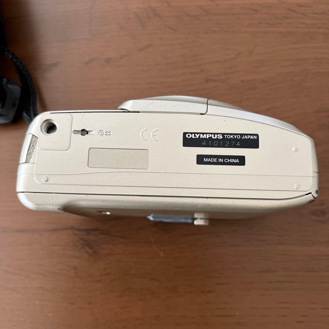 電池新品　OLYMPUSオリンパ スμ-Ⅱ170VF シャッター付き