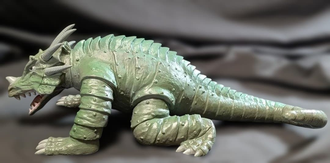 ゼロン「スペクトルマン」登場怪獣（マーミット）ビニパラ金剛 ソフビフィギュア