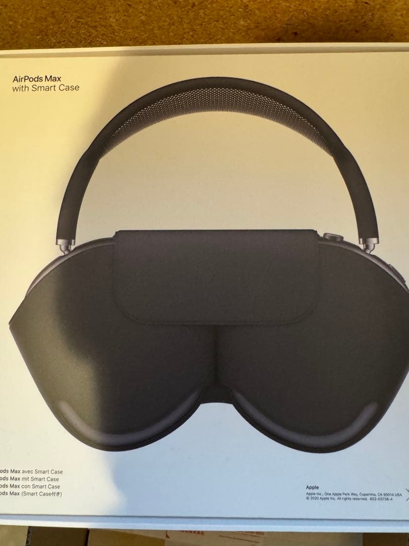 Apple AirPods Max スペースグレー　カバー、ケース付き