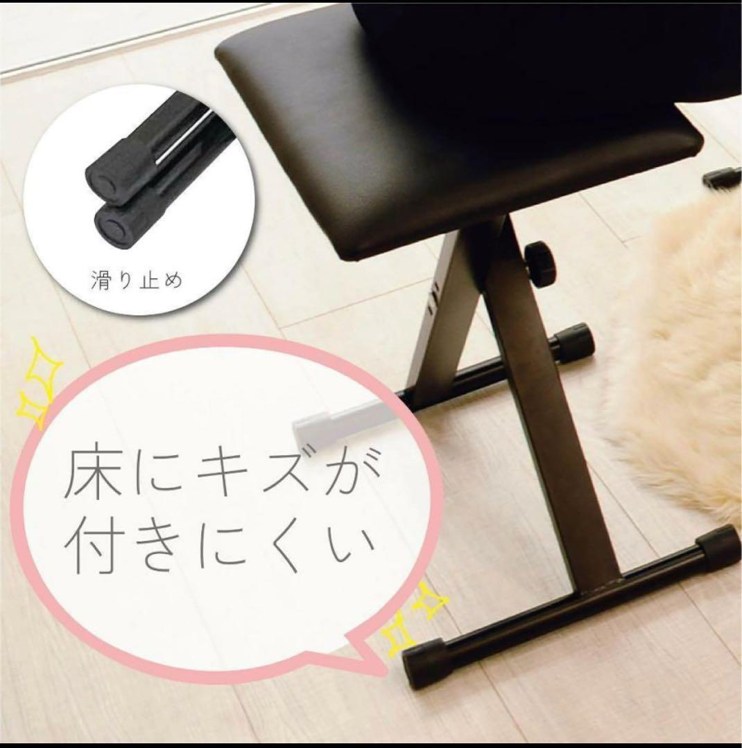 ピアノスタンド＋椅子黒