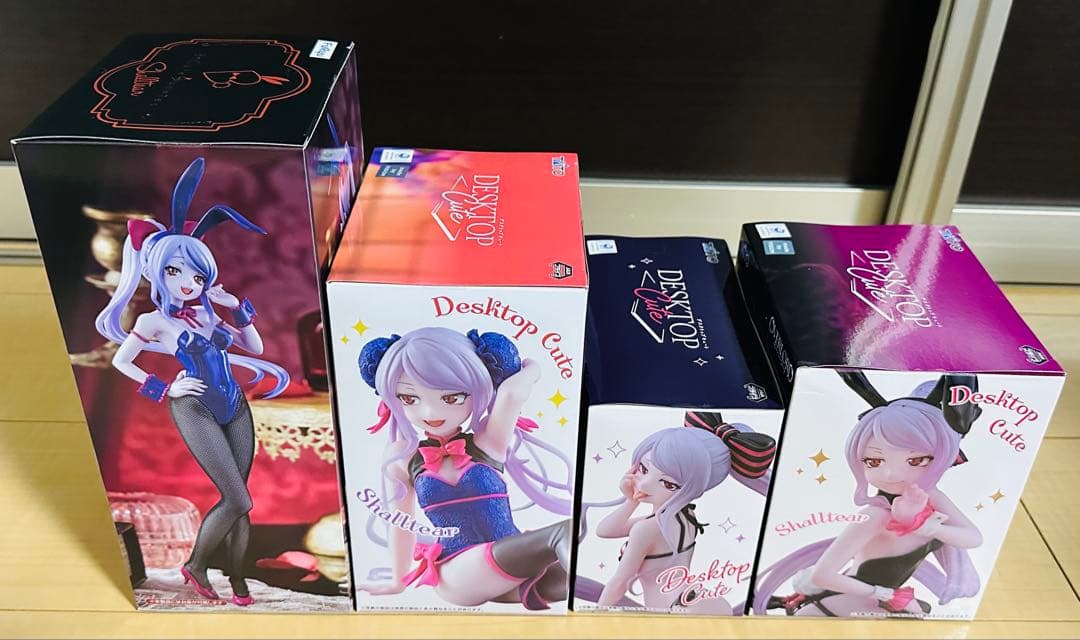 オーバーロード プライズフィギュア 7点セットまとめ売り アルベド シャルティア