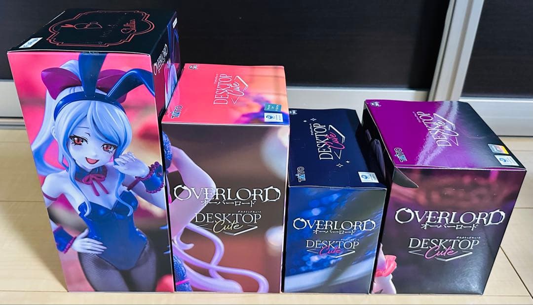 オーバーロード プライズフィギュア 7点セットまとめ売り アルベド シャルティア