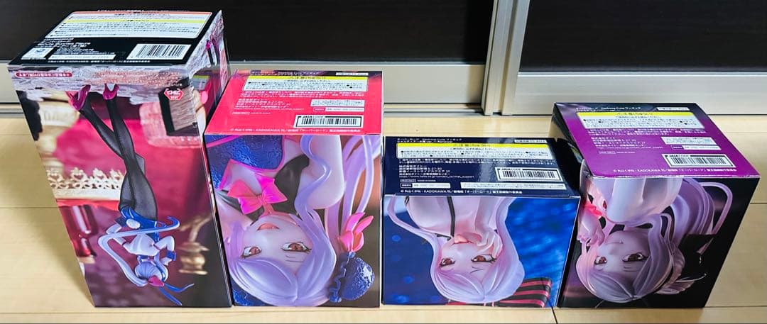 オーバーロード プライズフィギュア 7点セットまとめ売り アルベド シャルティア