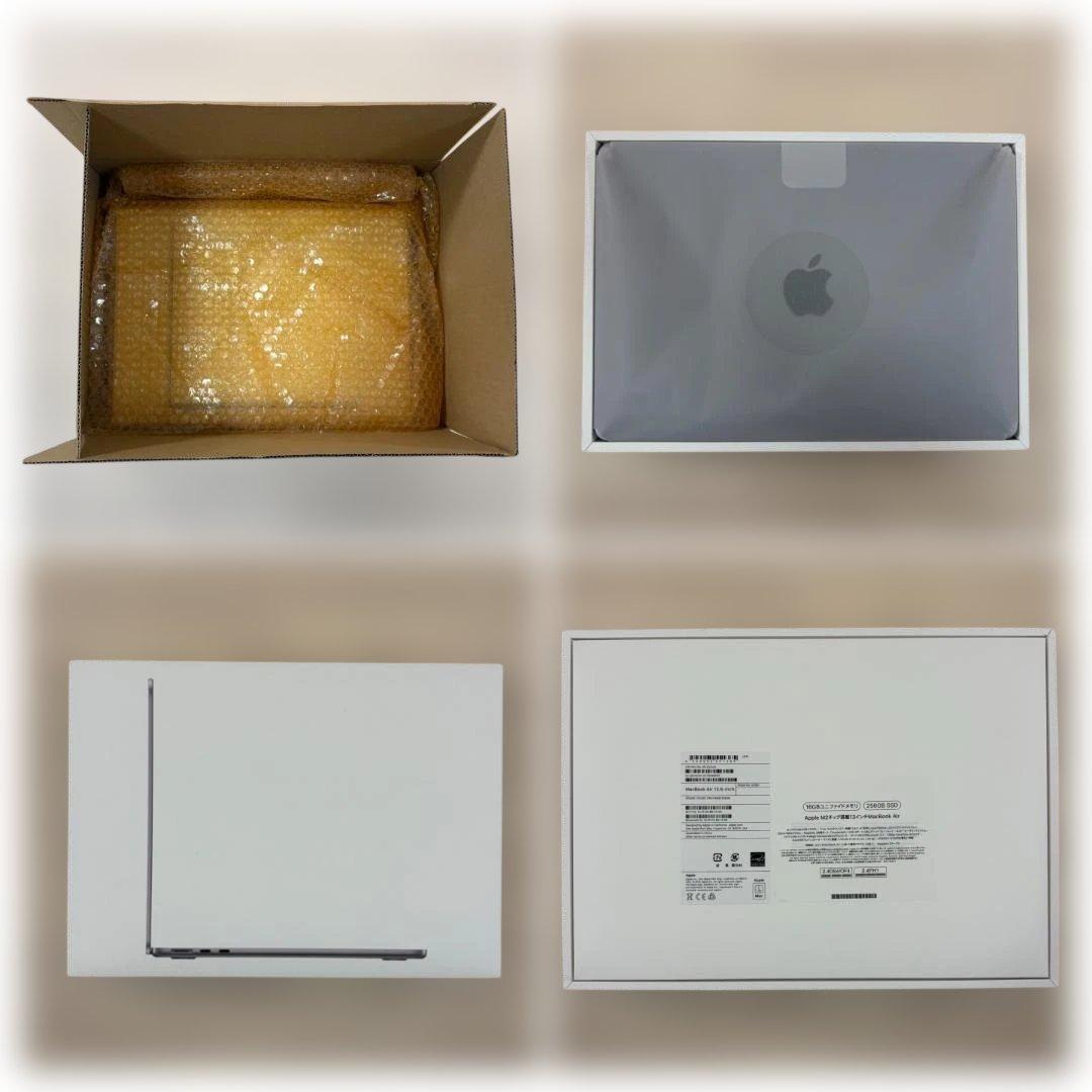 【美品】　MacBook Air M2 16GB 256GB スターライト