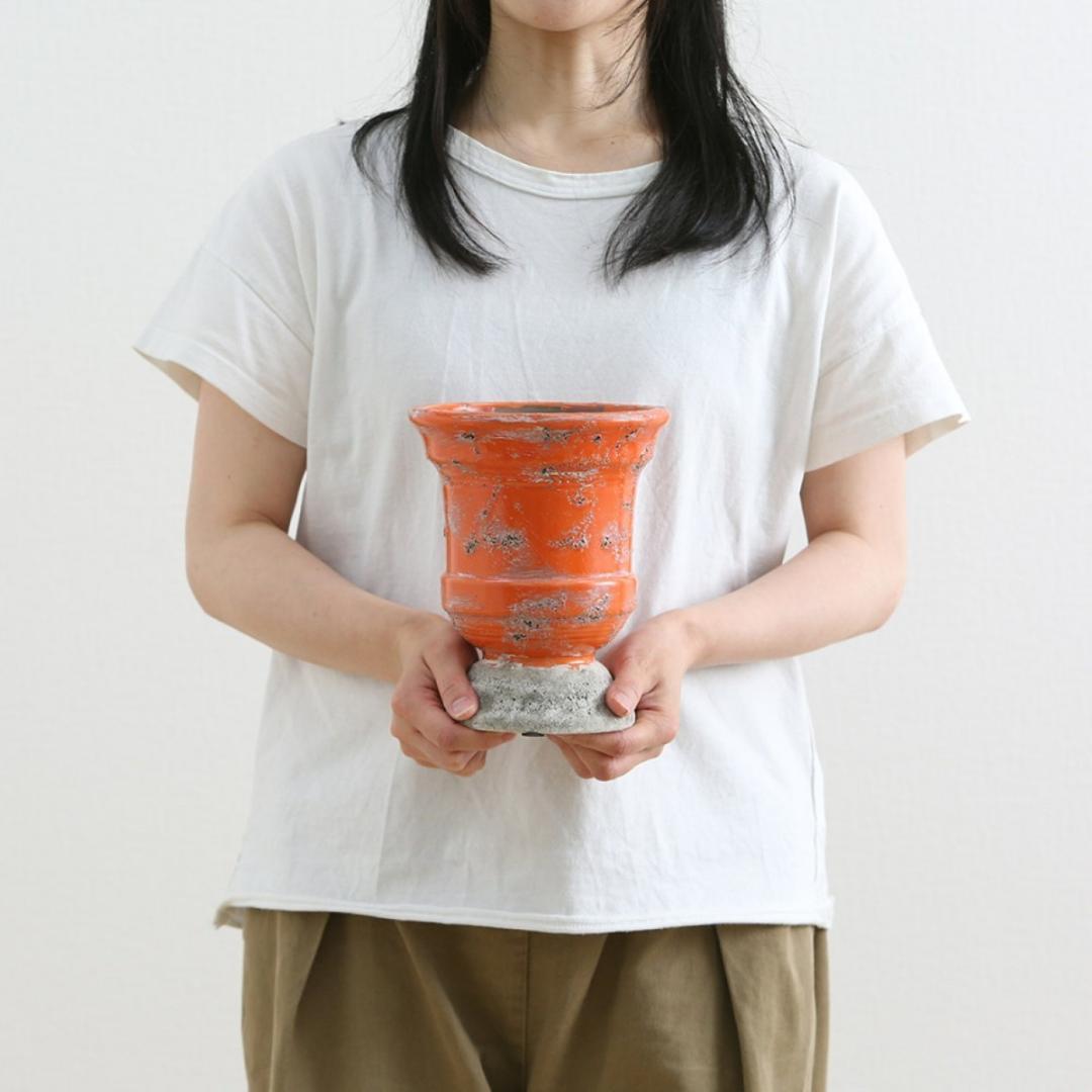 ●DULTON アラゴン アンティーク風　植木鉢 SとMとLの3個セット