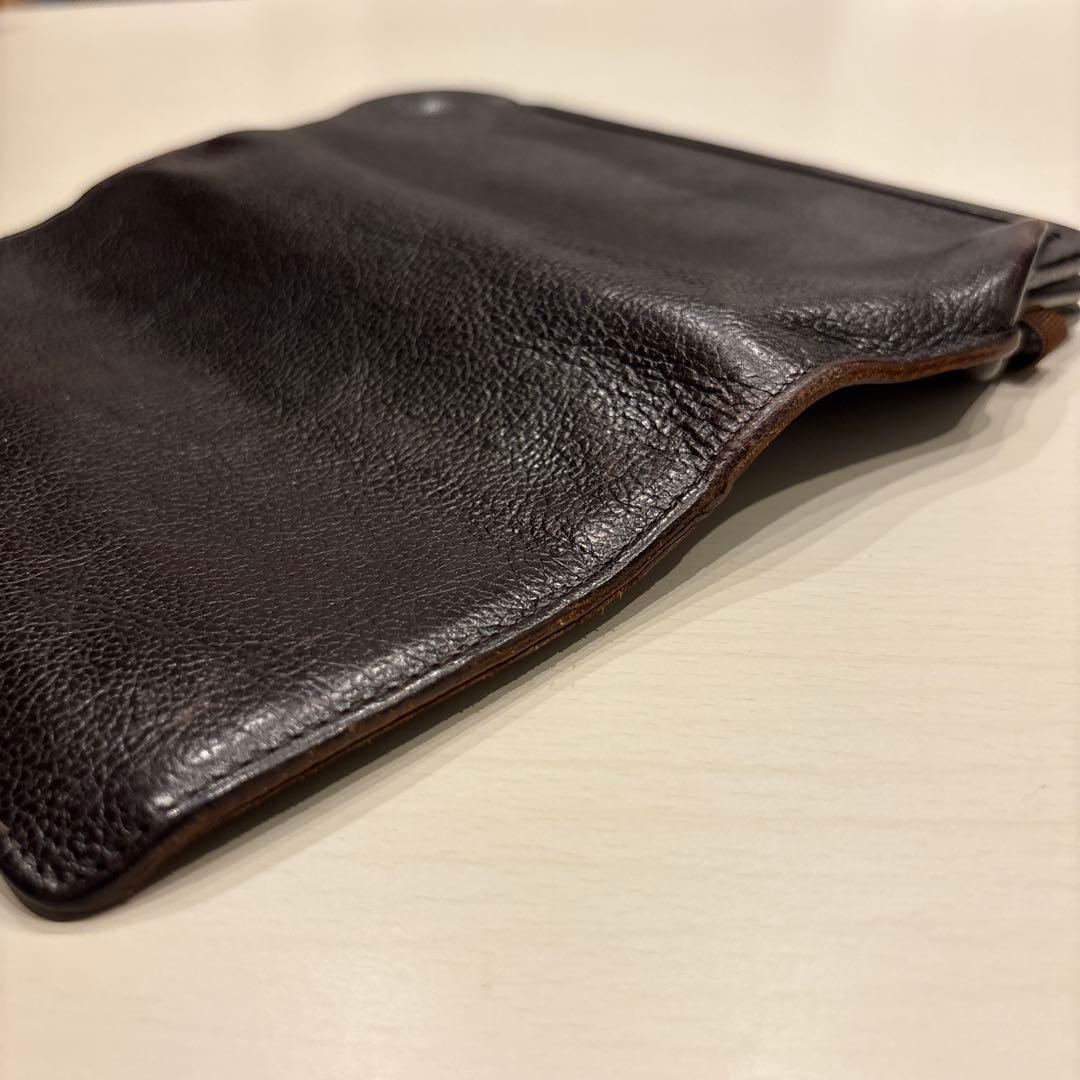 イルビゾンテ 長財布 がま口 ダークブラウン