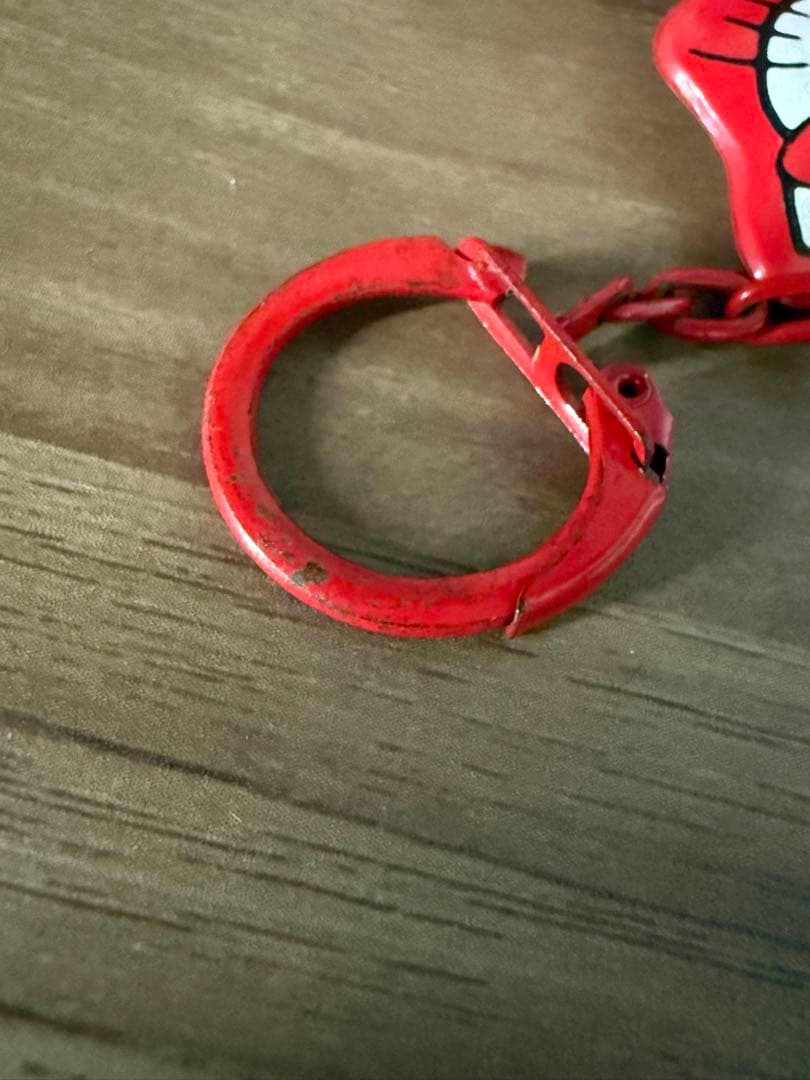 キティ　昭和レトロ　キーホルダー　ミラー　鏡