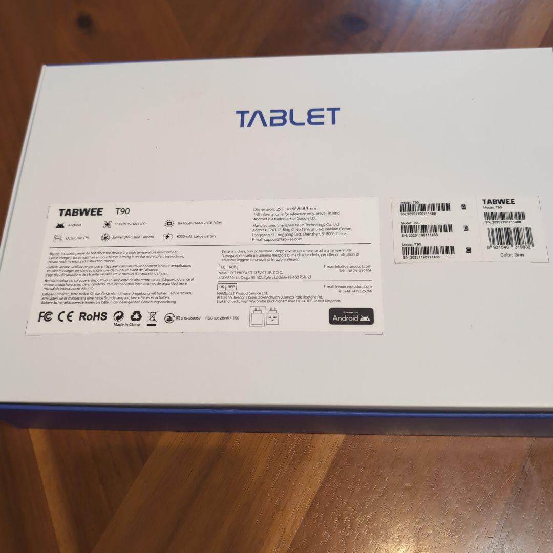 TABWEE T90 タブレット 本体