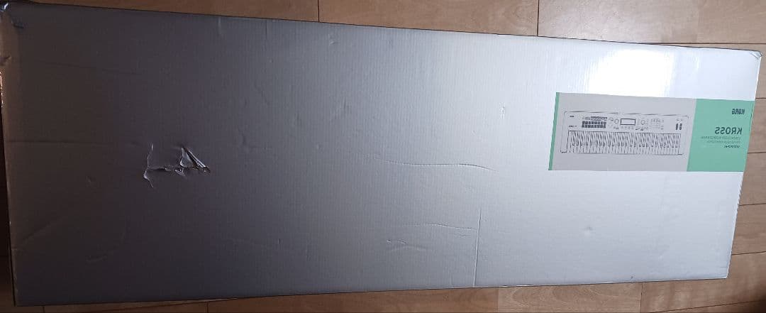 うつぎ★KORG KROSS2★61鍵★黒★純正ケース&ダンパーペダル付