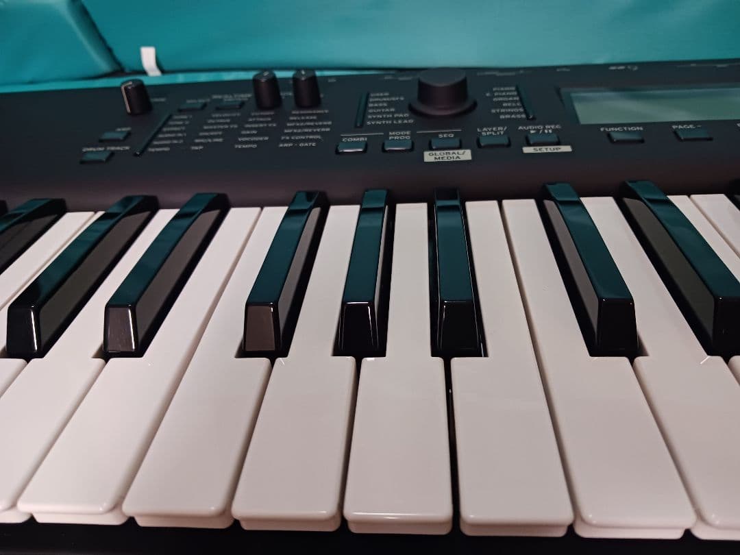 うつぎ★KORG KROSS2★61鍵★黒★純正ケース&ダンパーペダル付