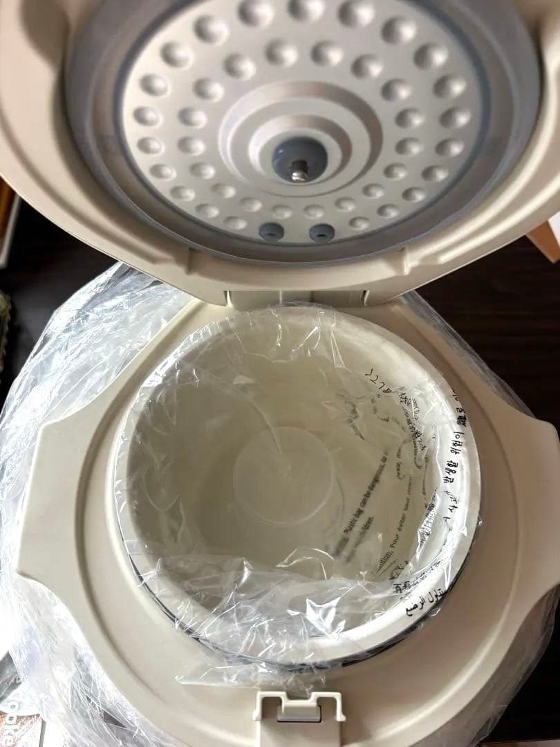 新品未使用！récolte レコルト　コンパクトライスクッカー　炊飯器