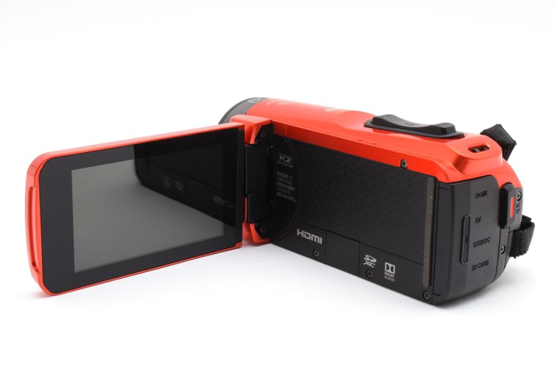 【美品】JVCケンウッド　Everio R GZ-RX680-D オレンジ