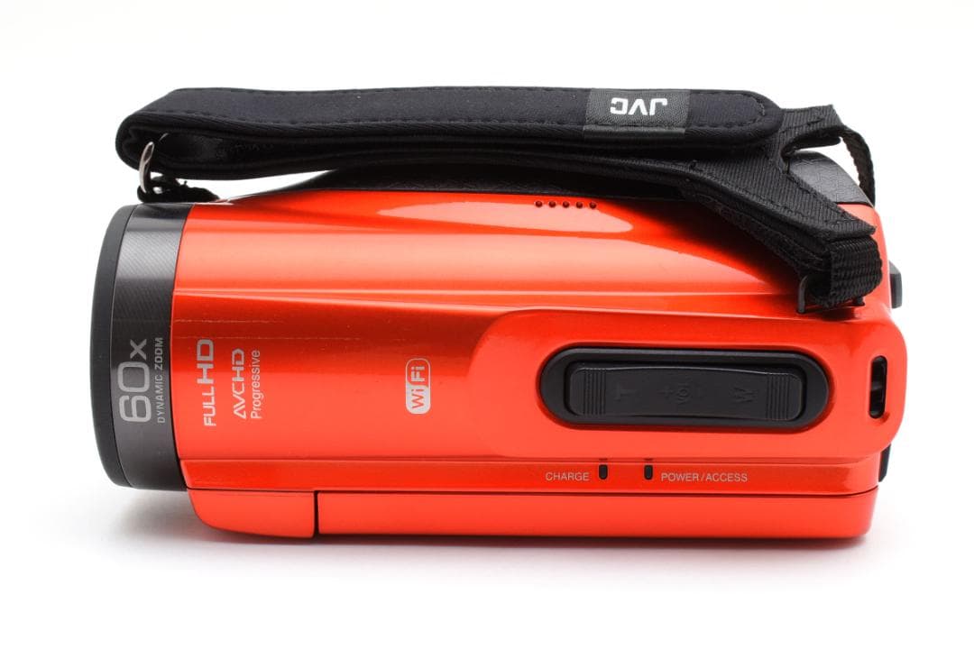 【美品】JVCケンウッド　Everio R GZ-RX680-D オレンジ