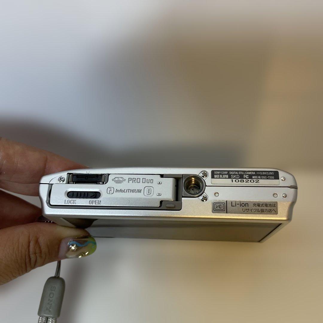 SONY Cybershotサイバーショット　DSC-T200 デジタルカメラ