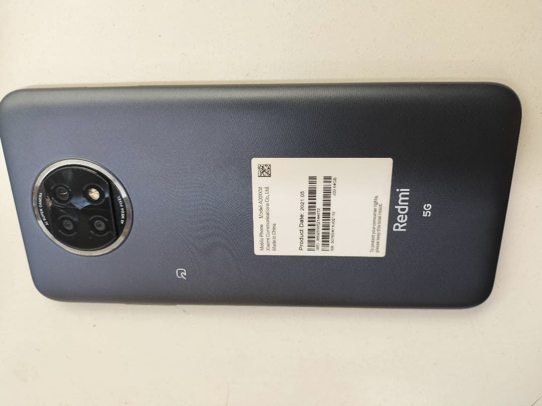 スマートフォン本体 Redmi Note 9T A001XM 64GB