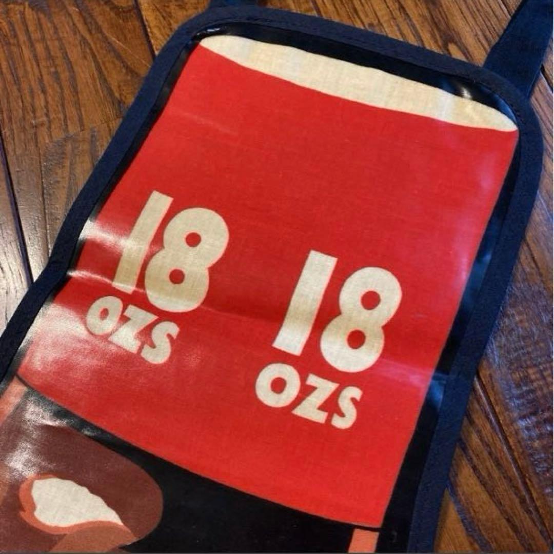 希少！70s 英国製 KRAFT バーベキューソース ボトル形 エプロン 企業物