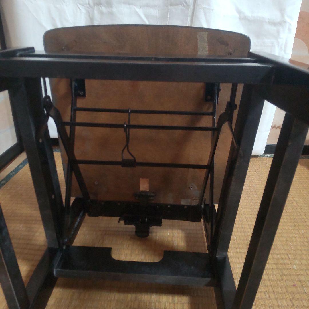 ITO トムソン椅子 ピアノ椅子 高さ調整（42~53）椅子 (ストッパー付き)